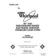 WHIRLPOOL SF3100EWN0 Catálogo de piezas