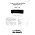 ONKYO TX108 Manual de Servicio