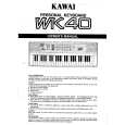 KAWAI WK40 Manual de Usuario