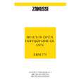 ZANUSSI ZBM773W Manual de Usuario