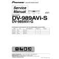 PIONEER DV-989AVI-S/YXJRE Manual de Servicio
