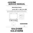 ALPINE IVA-D100R Manual de Servicio