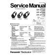 TECHNICS RPHT700 Manual de Servicio