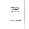 UNITRA ADA MOT-755 Manual de Servicio