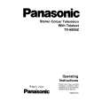 PANASONIC TX6895Z Manual de Usuario