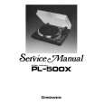 PIONEER PL-500X Manual de Servicio
