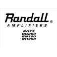 RANDALL RG75 Manual de Usuario