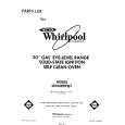WHIRLPOOL SE960PEPW1 Catálogo de piezas