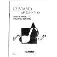 CASIO AP40 Manual de Usuario CASIO AP40 Manual de Usuario