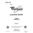 WHIRLPOOL LA6098XTN1 Catálogo de piezas