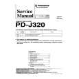 PIONEER PDJ320 Manual de Servicio