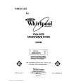 WHIRLPOOL MW8400XW0 Catálogo de piezas
