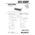 SONY AVDK800P Manual de Servicio