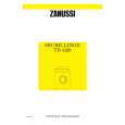 ZANUSSI TD4120 Manual de Usuario