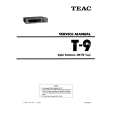 TEAC T-9 Manual de Servicio