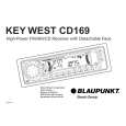 BLAUPUNKT KEY WEST CD169 Manual de Usuario
