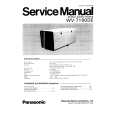 PANASONIC WV-7160DE Manual de Servicio