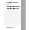PIONEER VSX-2014i-G Manual de Usuario