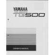 YAMAHA TG500 Manual de Usuario