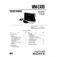 SONY WMEX80 Manual de Servicio