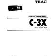 TEAC C3X Manual de Servicio