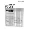 TOSHIBA PCG33 Manual de Servicio