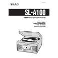 TEAC SLA100 Manual de Usuario