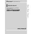 PIONEER DEH-P9650MP/XN/ES Manual de Usuario