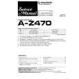 PIONEER AZ470 Manual de Servicio