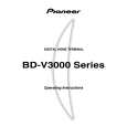 PIONEER BD-V3000 Series Manual de Usuario