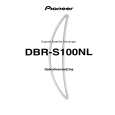 PIONEER DBR-S100NL Manual de Usuario