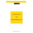 ZANUSSI ZME1002F Manual de Usuario
