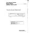 HARMAN KARDON HD400 Manual de Servicio