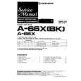 PIONEER A66X/(BK) Manual de Servicio