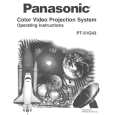 PANASONIC PT51G43 Manual de Usuario