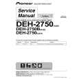 PIONEER DEH-2750B/XN/ES Manual de Servicio