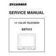 SYLVANIA SST413 Manual de Servicio