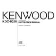 KENWOOD KDC-8020 Manual de Usuario