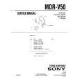 SONY MDRV50 Manual de Servicio