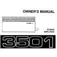 ALPINE 3501 Manual de Usuario