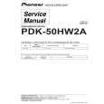 PIONEER PDK-50HW2A Manual de Servicio
