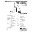 SONY WRT-27A Manual de Servicio
