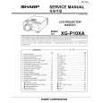 SHARP XG-P10XA Catálogo de piezas