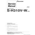 PIONEER S-H310V-W/XDCN Manual de Servicio