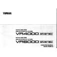 YAMAHA VR4000 Manual de Usuario