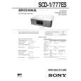 SONY SCD777ES Manual de Servicio