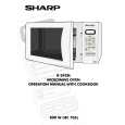 SHARP R242M Manual de Usuario