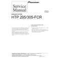 PIONEER HTP 205305-FCR Manual de Servicio