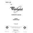 WHIRLPOOL LA8400XWM0 Catálogo de piezas