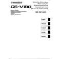 PIONEER CSV180 Manual de Usuario